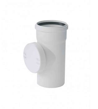 Ревизия с крышкой Ду110 бесшумная Sinikon